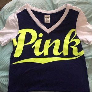 Pink Short sleeve tee.